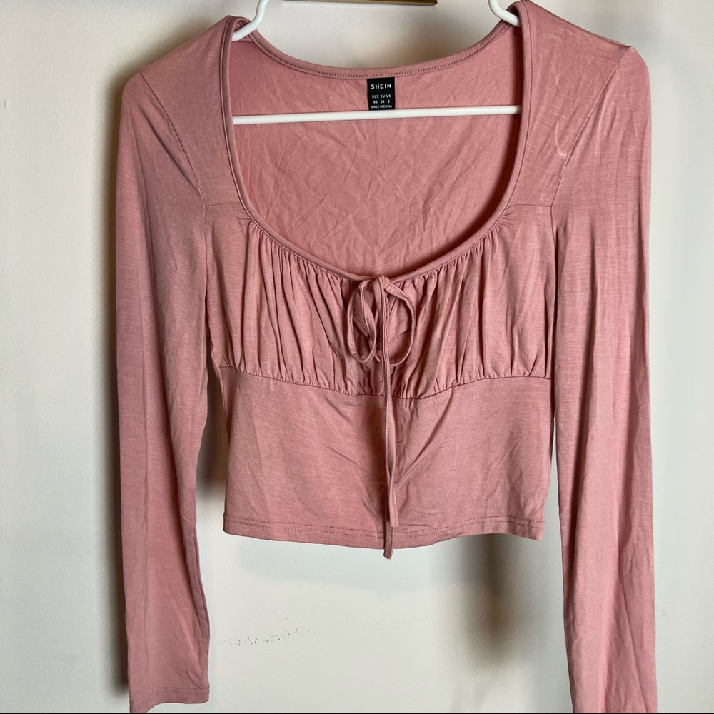SHEIN Ruched Top - Picture 6 of 10